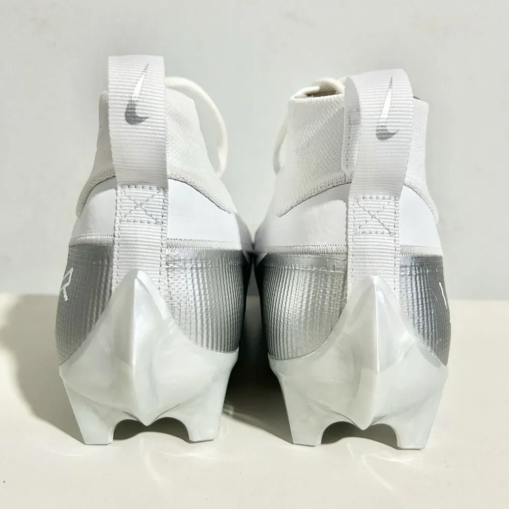 Nike Vapor Edge Pro 360 2 “White Silver” Men’s Size 11.5 Football Cleats